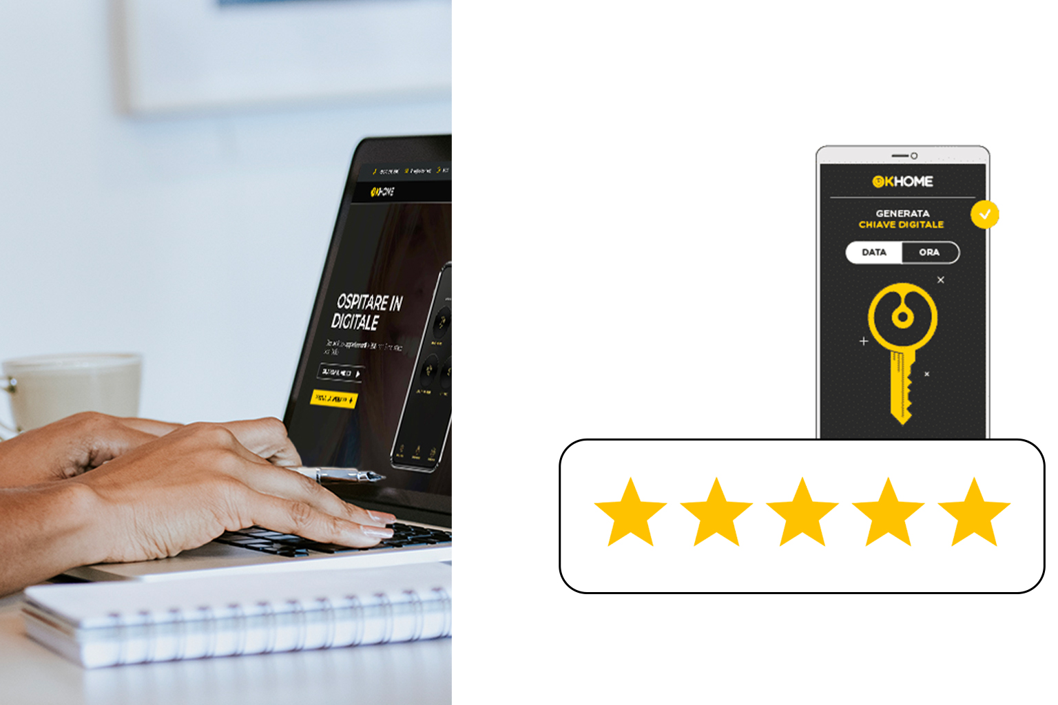 il self check-in migliora le recensioni
