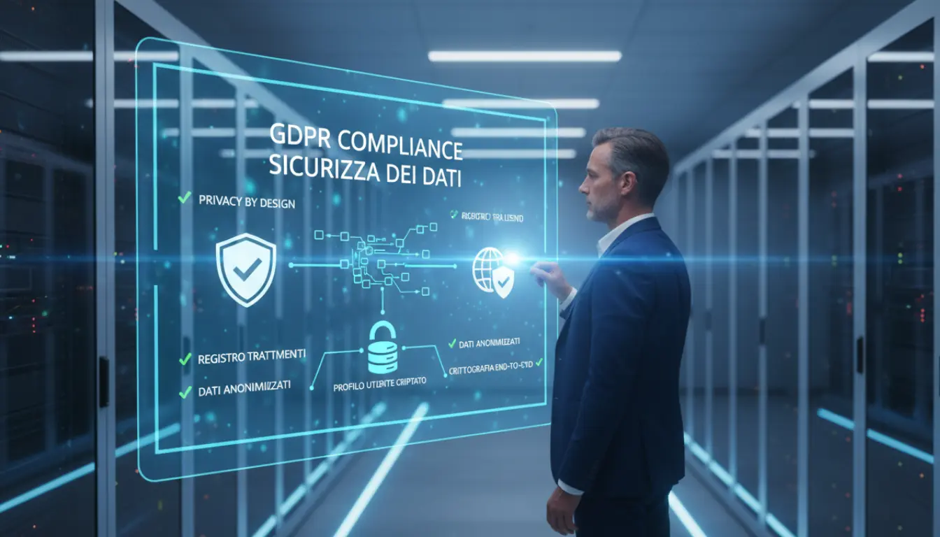 gdpr sicurezza dati self check in