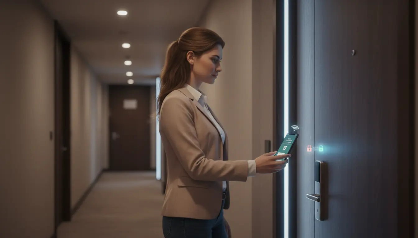 Serratura smart lock con tastierino numerico per l’accesso automatizzato negli affitti brevi