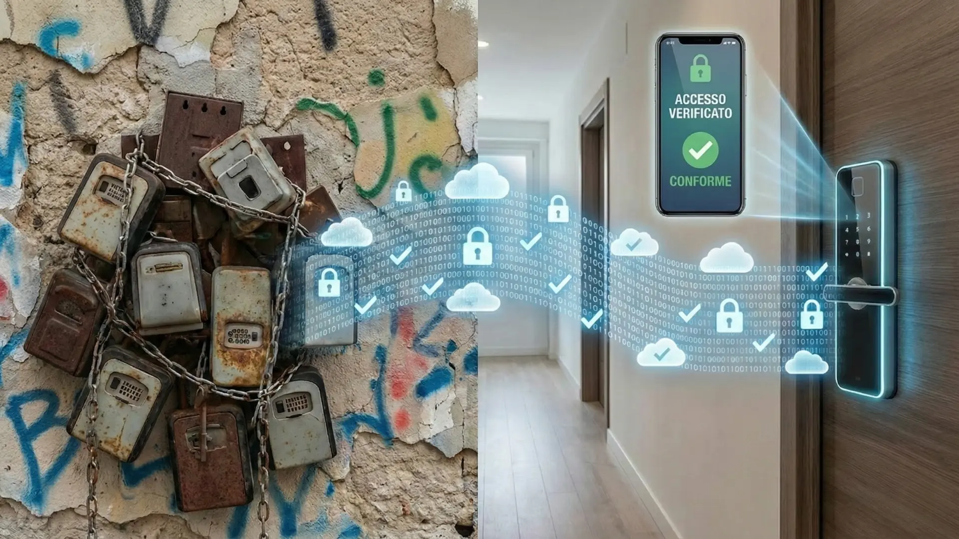 transizione da keybox fisiche a smart lock digitali