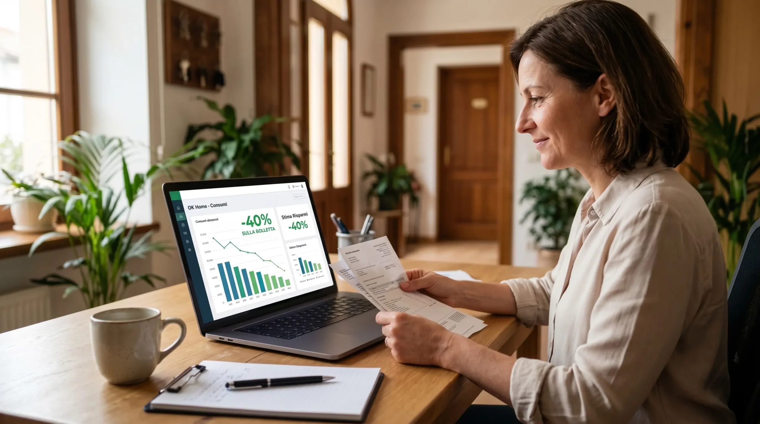 risparmio bolletta controllo consumi dashboard gestore bb scaled